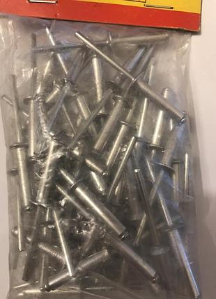 Заклепка алюминиевая диаметр 4,8 мм , упаковка 50 шт
