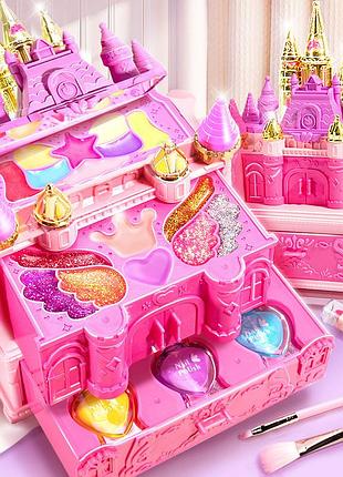 Дитяча косметика набір принцеси, у скриньці замок