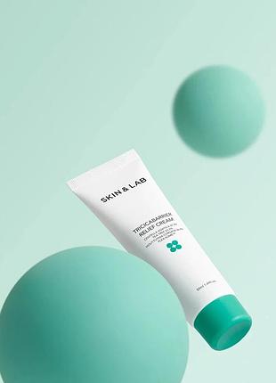 Заспокійливий крем для обличчя з центелою — skin&lab triicicabarrier relief cream, 50 мл