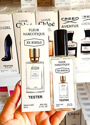 Ex nihilo fleur narcotique tester 63 ml екс ніхило флер наркотик унісекс парфум