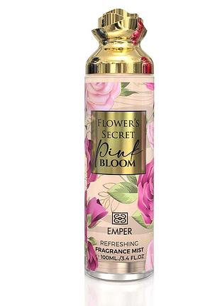 Спрей для тіла (body mist) flower's secret pink bloom emper — 100 мл