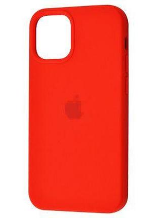 Чехол silicone case full для apple iphone 15 (6.1") красный