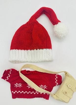 Одежда для утки новый год лалафанфан lalafanfan красная