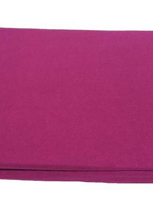 Простынь трикотажная на резинке 100х200см zastelli фуксия