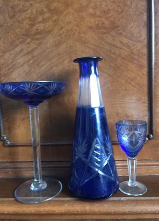 Набір кришталь вінтаж!