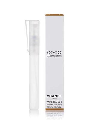 Женский парфюм спрей chanel coco mademoiselle parfum 10 мл