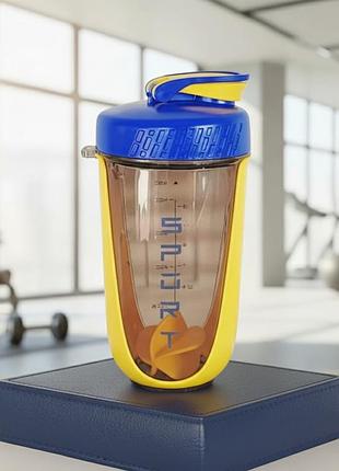 Шейкер спортивный 590 мл bpa free, желтый