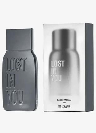 Парфюмерная вода для него oriflame lost in you, 50 мл