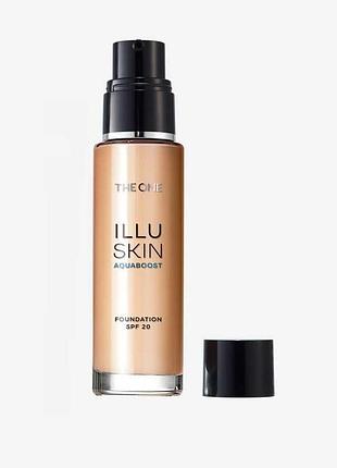 Увлажняющая тональная основа the one illuskin aquaboost spf 20 40832 природный бежевый/natural beige neutral