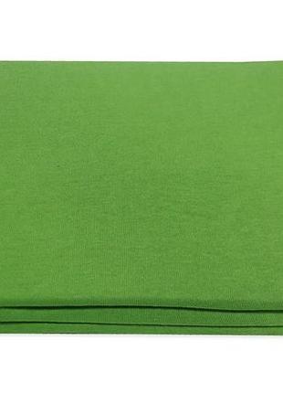 Простынь трикотажная на резинке 100х200см zastelli зеленый