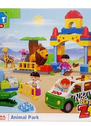 Конструктор jdlt happy zoo "весілий зоопарк"