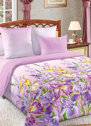 Постельное белье перкаль виолетта двуспальный