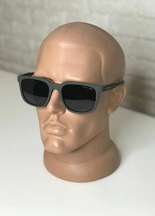 Мужские солнцезащитные очки lacoste polarized черные с поляризацией на среднее/крупное лицо лакоста антибликов хаки