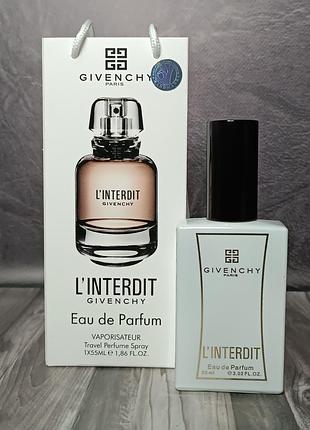 Парфюм женский givenchy l'interdit в подарочной упаковке 50 мл.