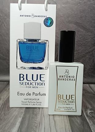 Парфюм мужской antonio banderas blue seduction в подарочной упаковке 50 мл.