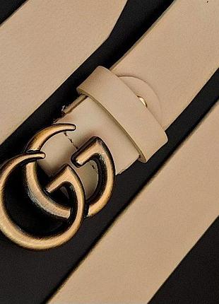 Ремень женский кожаный 3 см\122 см