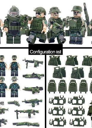 Фигурки человечки военные спецназовцы рейнджеры ссо