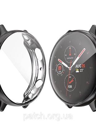 Защитный чехол для samsung active 2 40 / 44 мм черный 44мм