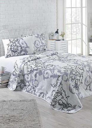 Покрывало стеганое с наволочкой 200х220 mare белый eponj home