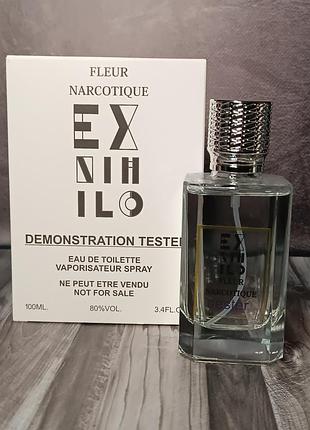 Тестер унисекс туалетна вода ex nihilo fleur narcotique (екс нихило флер наркотік)100 ml