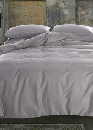 Сатин однотонный light grey, no251 (полуторный) евро