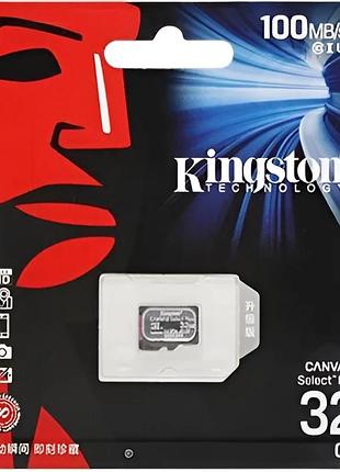 Карта памяти kingston microsd 32gb (class 10)