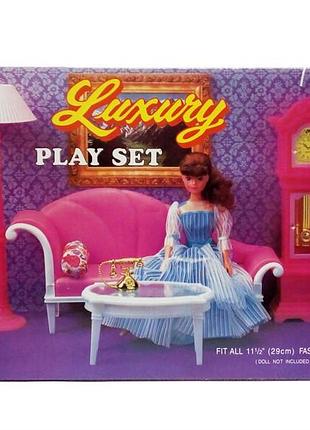 Набор кукольной мебели gloria "luxury play set"