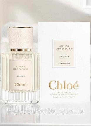 Парфюмированная вода по мотивам chloe atelier des fleurs cedrus 50 мл