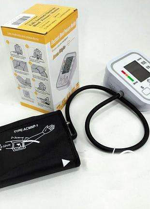 Автоматический тонометр arm style b02r с индикатором аритмии, аппарат для измерения давления