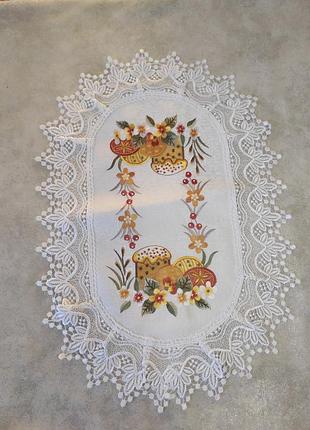 Серветка пасхальна на кішок 60*40 см