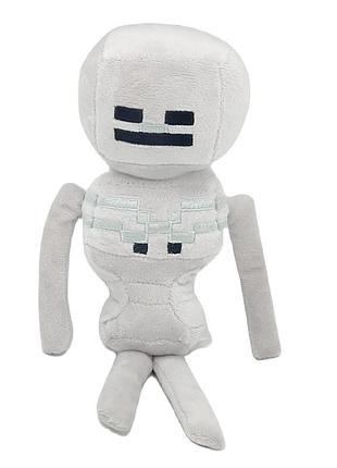 Мягкая игрушка скелет майнкрафт 25 см