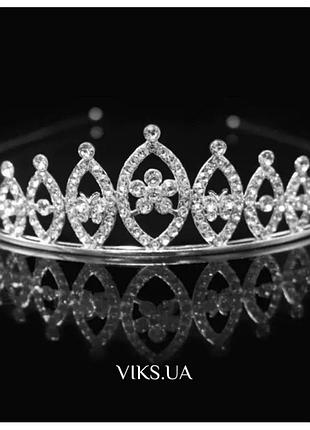 Весільна тіара діадема з кристалів
