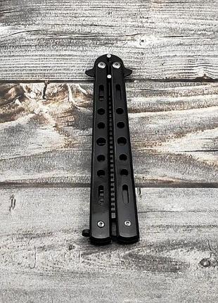 Расческа для волос складная металическая бабочка