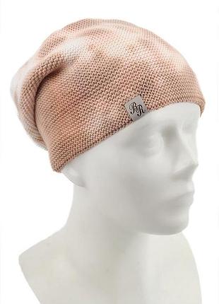 Шапка-колпак «джек тай-дай» (4919-1) кофейный