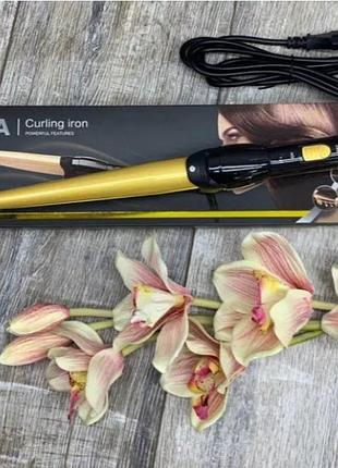 Плойка конусная rozia hr713 с керамическим покрытием