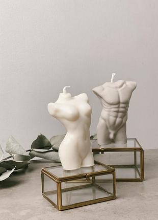 Набір соєвих свічок bodies з ефірними аромамаслами 2шт aphrodisiac