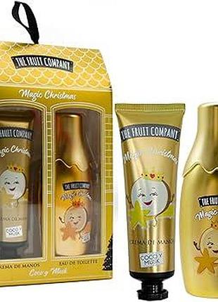 Подарочный набор the fruit company sweet christmas coco and musk case туалетная вода 40 мл и крем для рук 30 мл