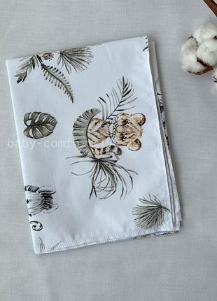 Пеленки непромокаемые baby comfort 75*50 см сафари