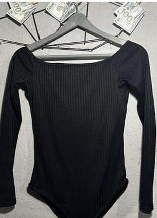 Боди в рубчик мка