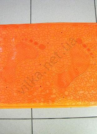 Коврик в ванную на присосках, прорезинен 70*38 cm. forkopt