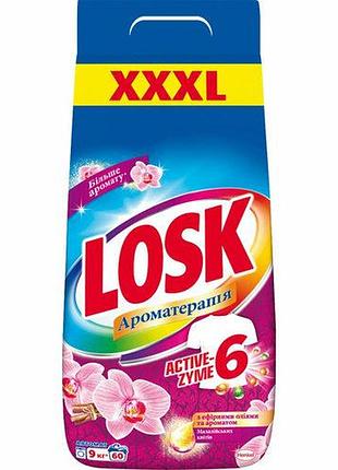 Пральний порошок losk аромат малайзійських квітів 9 кг (9000101412888)