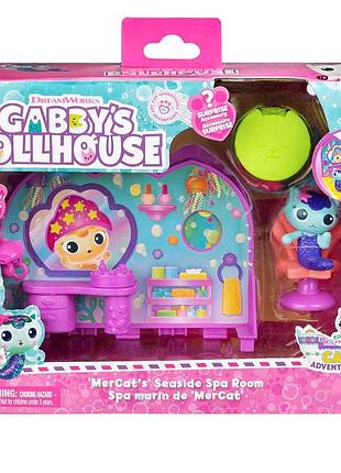 Ляльковий будиночок габбі: ігровий набір «морська спа-кімната»