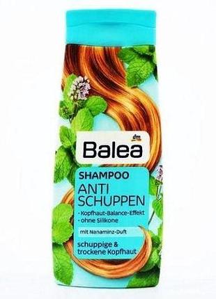 Шампунь для волосся balea shampoo anti-schuppen проти лупи 300 мл
