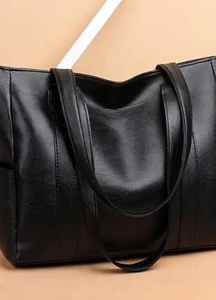 Женская сумка-тоут из искусственной кожи стильная, удобная, универсальная