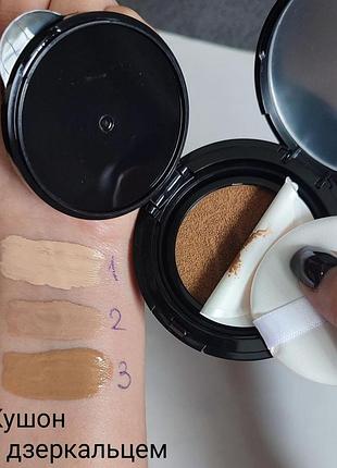 Revuele тональний крем-кушон тон темний, 9 г