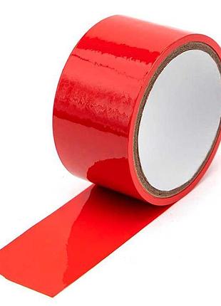 Красный скотч для бондажа – садо-мазо