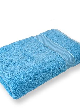 Полотенце махровое space голубое 50х85см