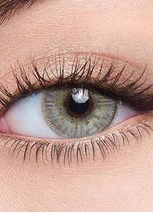 Линзы цветные серые mocha (dream) polaris circle colored подходят для светлых и темных глаз