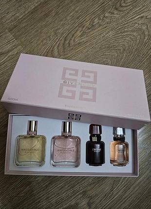 Парфюмиранный набор givenchy 4x30