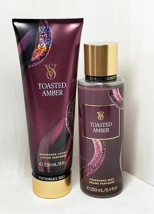 Набор для тела victoria's secret toasted amber